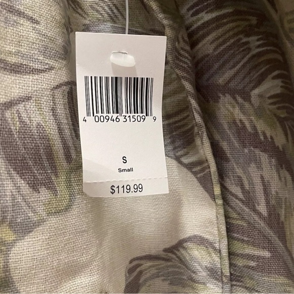 Disneyland Resort Spirit Jersey Shirt Jacket Tropical Palm Button Down Shacket S - Picture 5 of 7